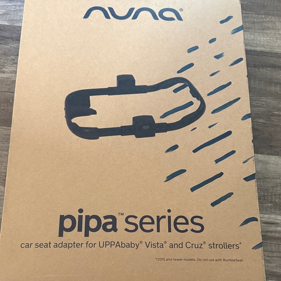 Nuna PIPA Series Car Seat Adapter for UPPAbaby Strollers - Black